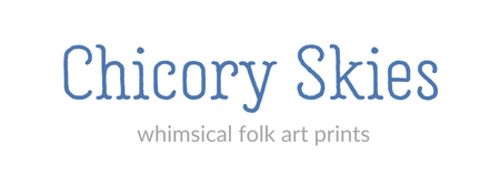 Chicory Skies logo