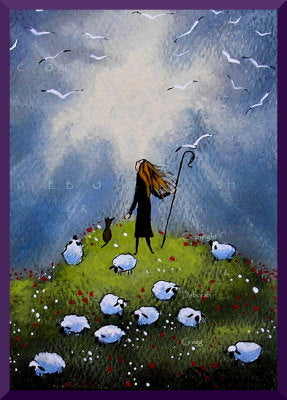 "You Are Loved," an Aceo PRINT by Deborah Gregg